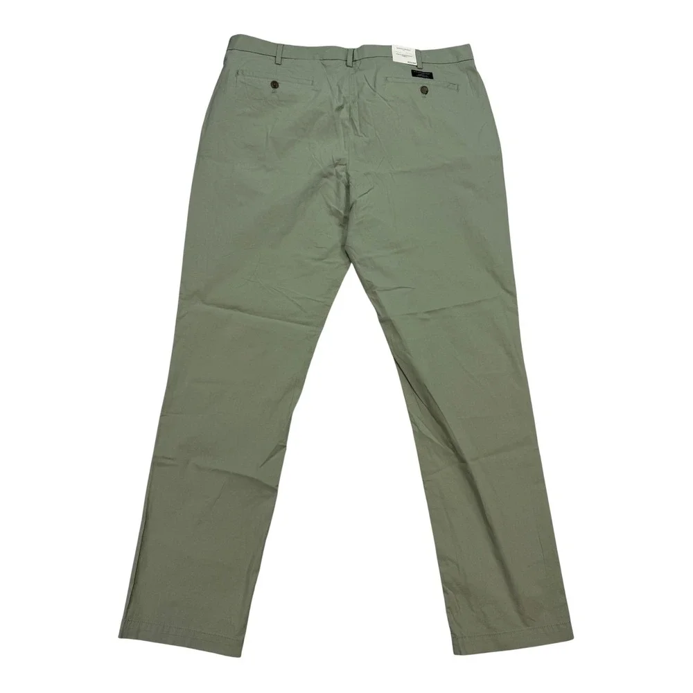 Banana Republic Chinos Mens 40x34 Green NEW Slim Summerweight Pants 690745-03-1